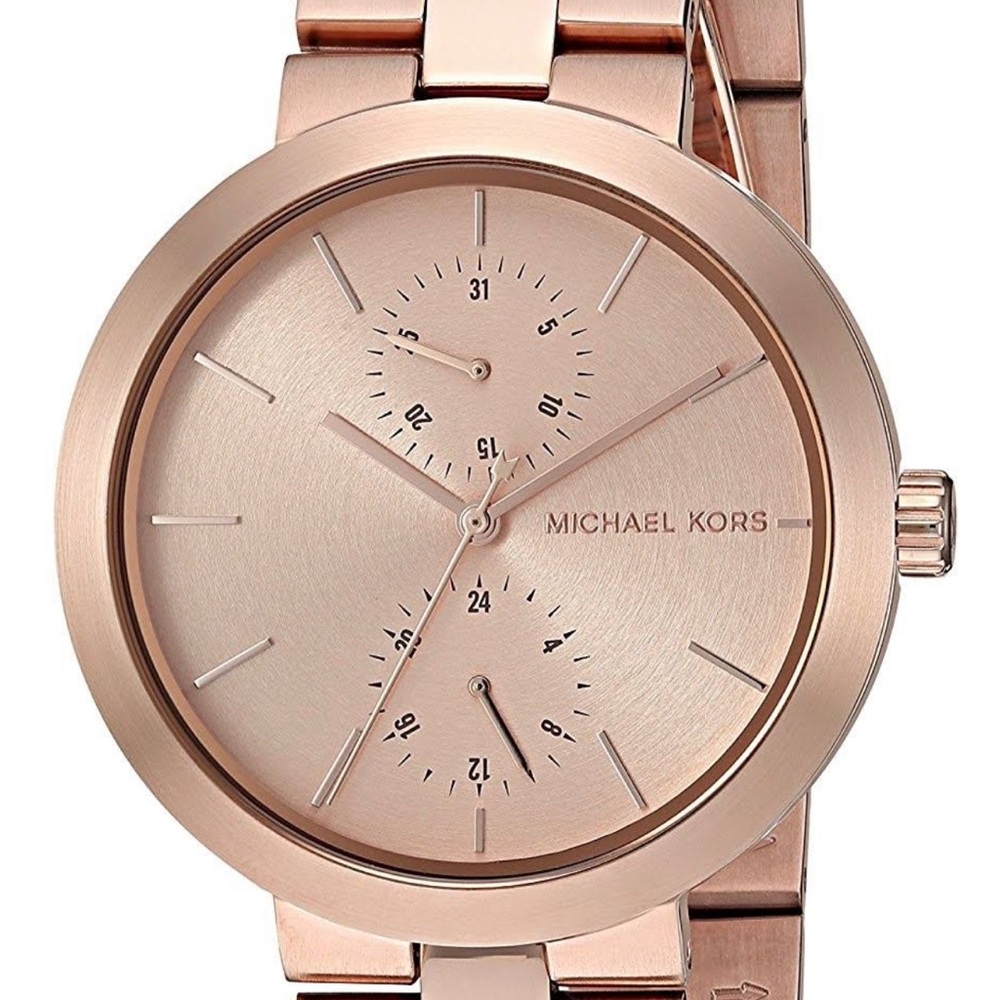 COPY - Michael Kors MK6409 Rose Gold Tone Women's…